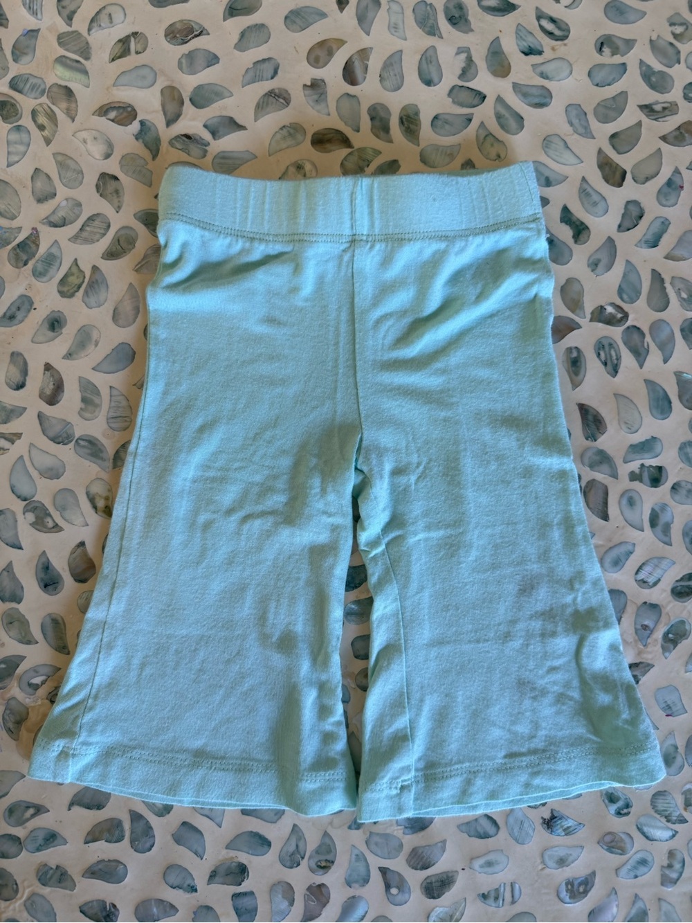 kate quinn Mint Green bamboo flared legging  Pants